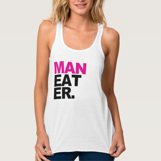 Man Eater Tank Top (Vorderseite)