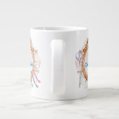 Man Enough to Cross Stitch Jumbo-Tasse (Rückseite)