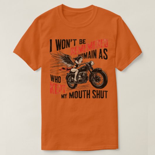 Man erinnert mich nicht an eine Frau, die ihr den  T-Shirt (Design vorne)