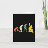 Man Evolution Snowboarder Karte (Vorderseite)