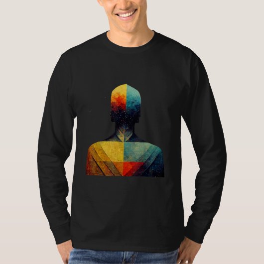 Man Experience Self Realization T-Shirt (Vorderseite)