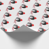 Man Face Balloon Bouquet Geschenkpapier (Ecke)