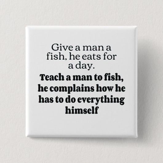 Man fish beklagt bf button (Vorderseite)