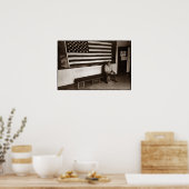 Man Flag Poster (Küche)
