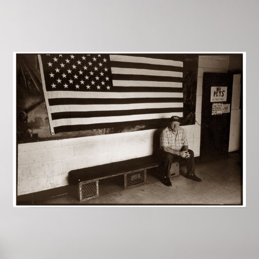 Man Flag Poster (Vorne)