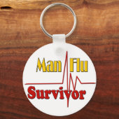 Man Flu Survivor Theme Schlüsselanhänger (Vorderseite)