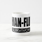 MAN-FLU ÜBERLEBENDER KAFFEETASSE (Mittel)