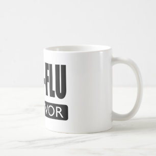 MAN-FLU ÜBERLEBENDER KAFFEETASSE