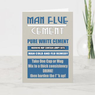 Man Flue - kalt, bald wieder gut in Blau und Zemen Karte