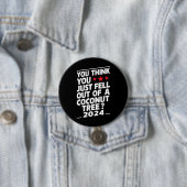 Man glaubt, man wäre einfach aus einem Kokospalmen Button (Beispiel)