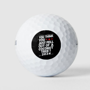 Man glaubt, man wäre einfach aus einem Kokospalmen Golfball