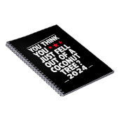 Man glaubt, man wäre einfach aus einem Kokospalmen Notizblock (Rechte Seite)