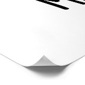 Man-gogh Funny Artist Mango Pun Poster (Ecke)