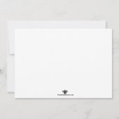 Man Golf Birthday Einladung (Rückseite)