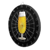 Man Höhle! Bierliebhaber Spaß Zeiten Dartboard Dartscheibe (Vorderseite rechts)