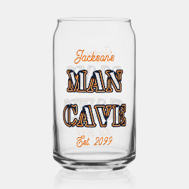 Man Höhle Texteffekt Bier kann Glas Trinkbehälter