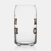 Man Höhle Texteffekt Bier kann Glas Trinkbehälter (Rechts)