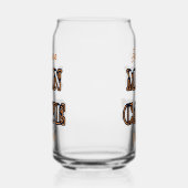 Man Höhle Texteffekt Bier kann Glas Trinkbehälter (Links)