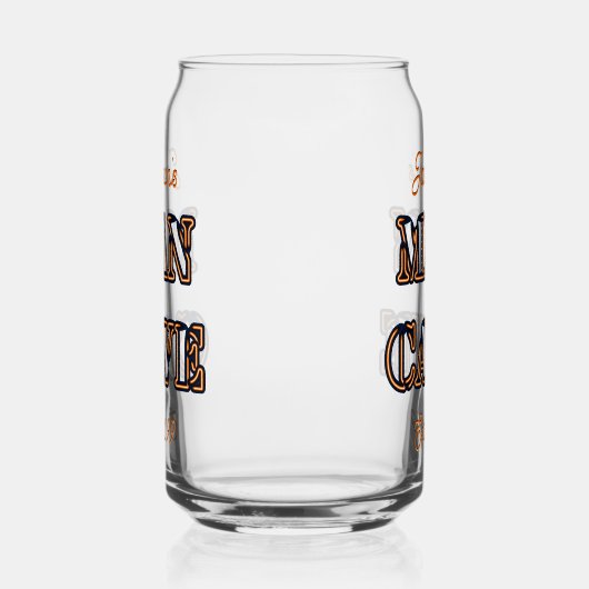 Man Höhle Texteffekt Bier kann Glas Trinkbehälter (Links)