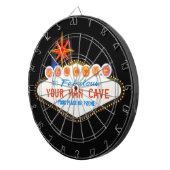 Man Höhle Your Garage Berühmter Schildkröte-Indivi Dartscheibe (Vorderseite rechts)