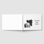Man Holding Horse Light Guest Book Gästebuch (Voll)