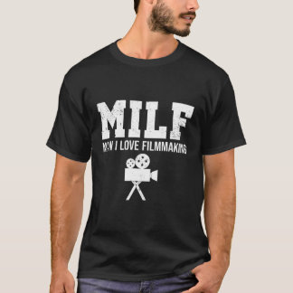 Man I Liebe Filmmaking 101 Funny Filmmaker Directo T-Shirt