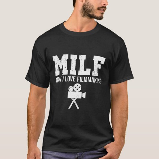 Man I Liebe Filmmaking 101 Funny Filmmaker Directo T-Shirt (Vorderseite)
