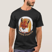 Man I Liebe Foxes T-Shirt (Vorderseite)