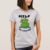 Man I Liebe Frogs - Funny Frog Quote T - Shirt (Vorderseite)