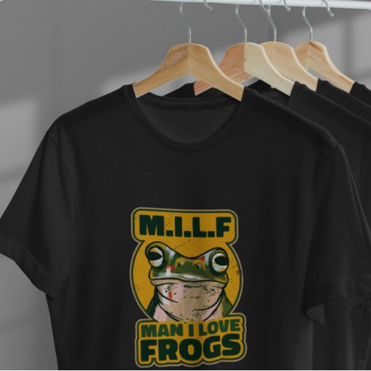 Man I Liebe Frogs T-Shirt