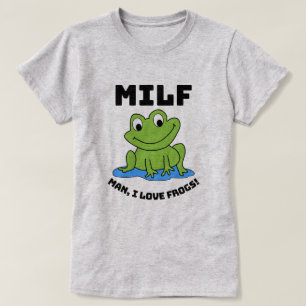 Man I Liebe Frosch - Funny Fross Quote T - Shirt