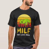 Man I Love Frogs Toad Tree Frog T-Shirt (Vorderseite)