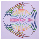 MAN IN DER MAZE Stammes gefärbt + dein Backgr. Stoff (Muster)