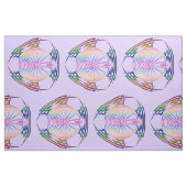 MAN IN DER MAZE Stammes gefärbt + dein Backgr. Stoff (Fat Quarter (45,7 x 55,9 cm))