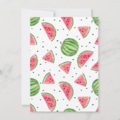 Man in einer Melone danken Ihnen zu kardieren Einladung (Rückseite)