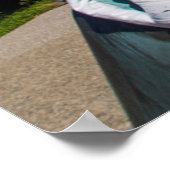 Man In Space Sculpture Poster (Ecke)