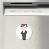 Man in Suit Magnet (In Situ (Geschirrspüler))
