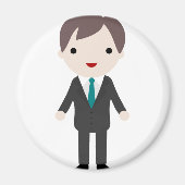Man in Suit Magnet (Vorne)