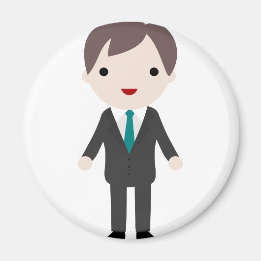 Man in Suit Magnet (Vorne)