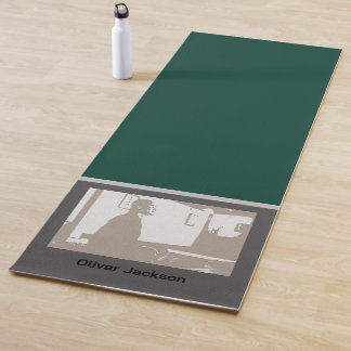 Man in Yoga pose Yoga Mat Yogamatte