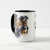 MAN IST DIE BESTE FREUNDLICHE Tasse (Vorderseite Links)