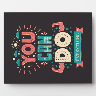 Man kann alles farbenfroh machen fotoplatte