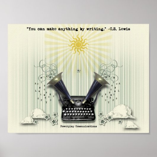 Man kann alles machen, indem man Poster schreibt (Vorne)