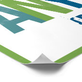 Man kann alles tun, was man in einem Kinderzimmer Poster (Ecke)