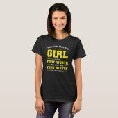 Man kann das Mädchen aus dem Fort nehmen, das Texa T-Shirt (Vorne ganz)