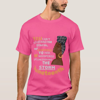 Man kann dem Sturm nicht widerstehen, sie flüstern T-Shirt