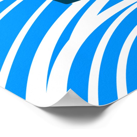 Man kann die Wellen nicht stoppen, aber man kann l Poster (Ecke)