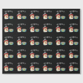 Man kann es lustig konservierte Lebensmittel mache Geschenkpapier (Flach)