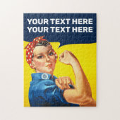 Man kann es rosie machen puzzle (Vertikal)