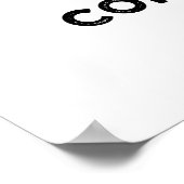 Man kann es saftkonzentrisch machen positive Fruch Poster (Ecke)